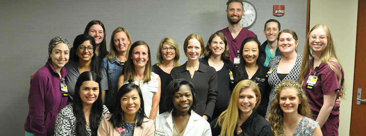 A group photo of the OBGYN Residency program